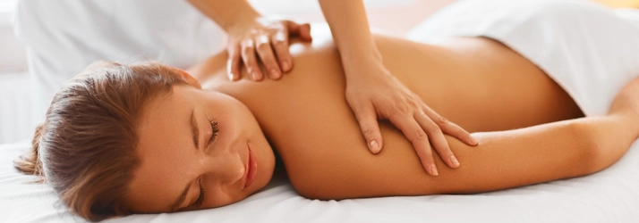 Chiropractic Wellington FL Woman Receiving Massage
